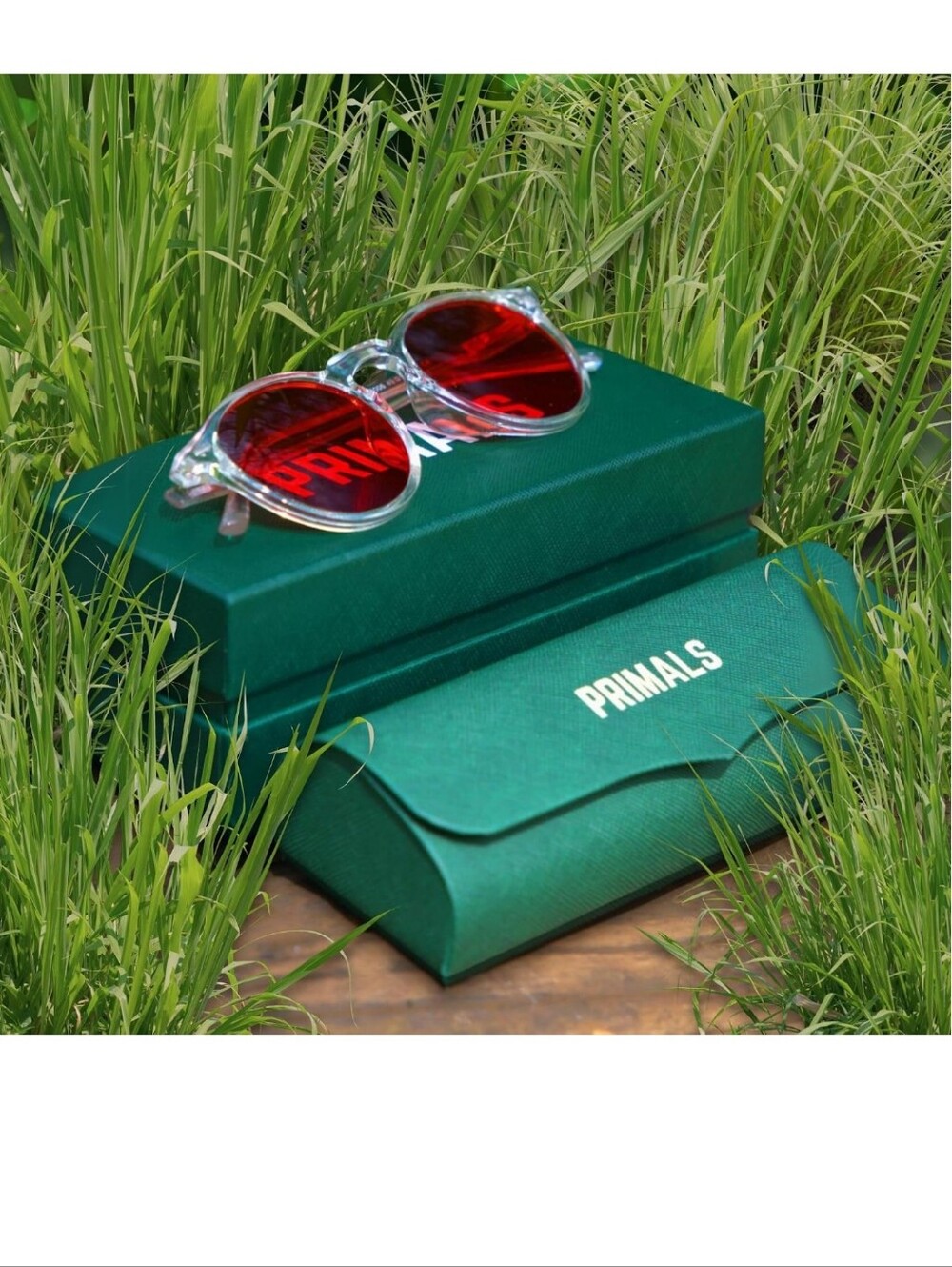 Primals - Blue Light Blocking Glasses - Red Lenses - Unisex